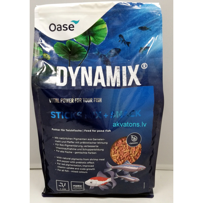 Oase Dynamix Sticks Mix + Snack 8L